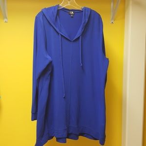 Cable and Gauge tunic hoodie